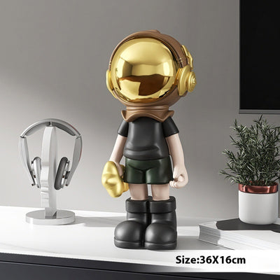 Decoración Astronauta Creativa para Mueble TV y Sala de Estar - Image 5