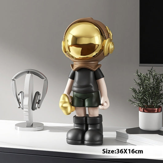 Decoración Astronauta Creativa para Mueble TV y Sala de Estar - Image 5