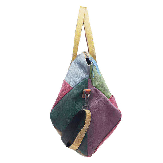 Bolsa Mensajera de Cuero Genuino Vintage con Acabado Cepillado - Image 10