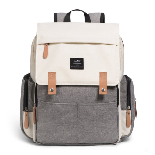 Mochila Bolsa Pañalera Impermeable de Gran Capacidad Multifunción para Papás - Image 2