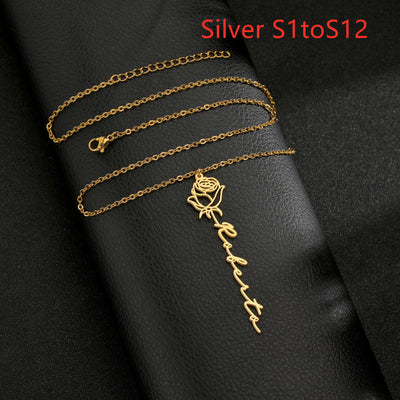 Cadena de Acero Inoxidable Personalizada con Letras - Image 31