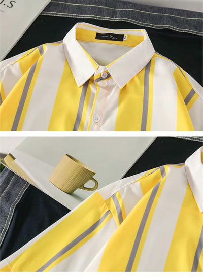 Chaqueta Camisa Protección Solar Estilo Hong Kong Manga Corta 5 Minutos - Image 12