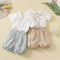 Conjunto Infantil Elegante: Camisa a Cuadros y Shorts