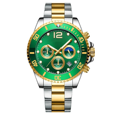 Reloj de Acero Inoxidable Casual de Seis Agujas - Image 13