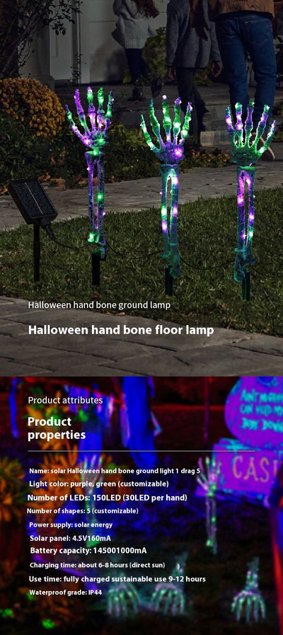 Lámpara Solar de Piso para Halloween - Iluminación Decorativa para Jardín - Image 7