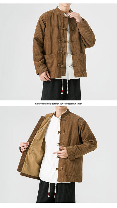 Chaqueta de Pana Han Mejorada - Abrigo Versátil de Algodón - Image 15