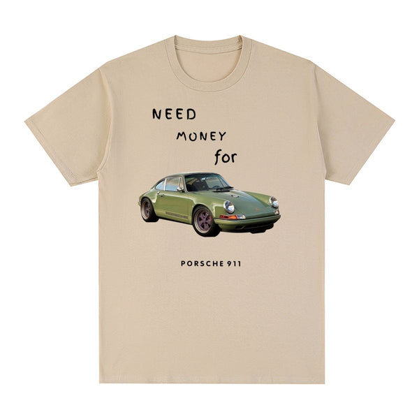 Camiseta de Algodón Vintage para Hombre - Diseño Clásico