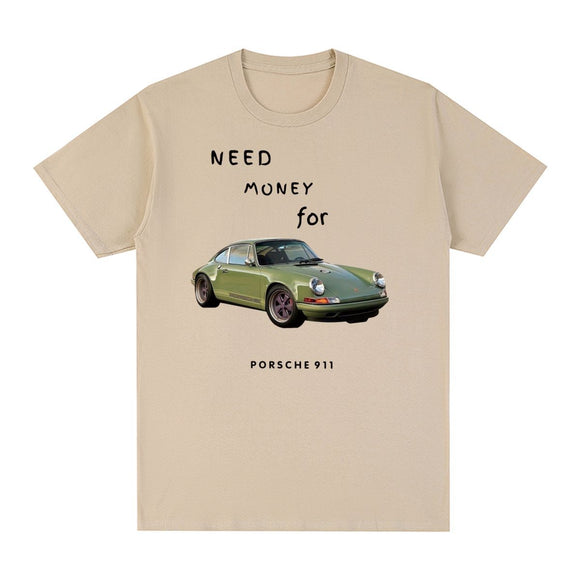 Camiseta de Algodón Vintage para Hombre - Diseño Clásico