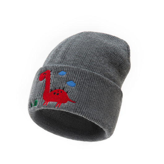 Gorro Tejido Infantil con Dinosaurio Bordado - Image 7