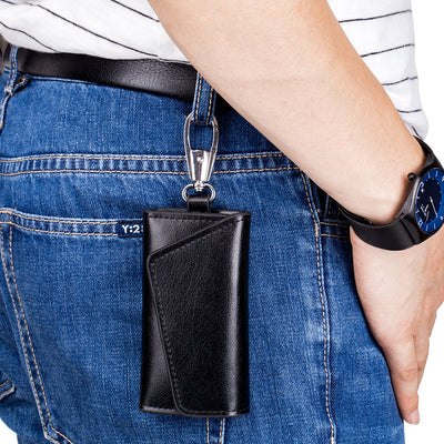 Estuche de Cuero para Llaves Multifuncional para Hombre - Image 7