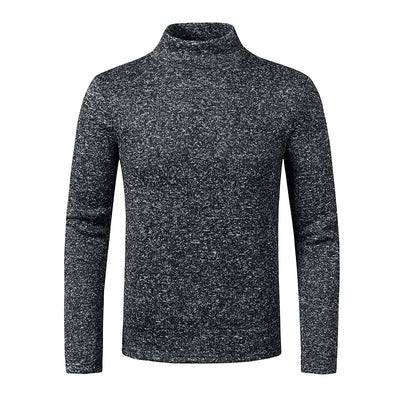 Suéter de Cuello Alto para Hombre Estilo Europeo - Calidez Premium - Image 3