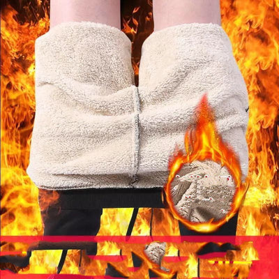 Pantalones de Chándal Juveniles Oversized con Forro Térmico para Invierno - Image 2