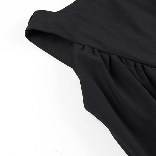 Chaleco Plisado para Mujer Cuello Redondo sin Mangas - Image 16