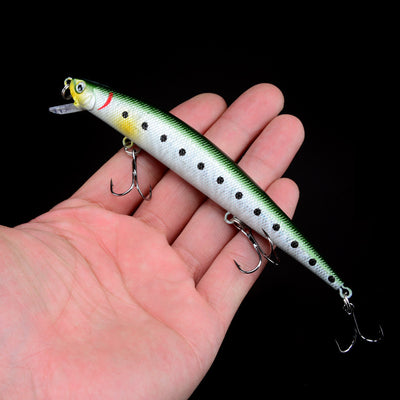 Señuelo Duro Luya Mino 12.5cm - Cebo Artificial para Bass y Depredadores - Image 4