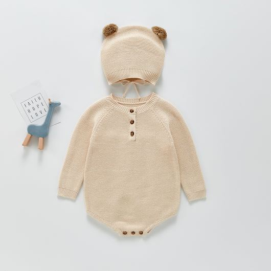 Enterizo Acogedor para Bebé con Gorro y Bolsa - Diseño Adorable - Image 10