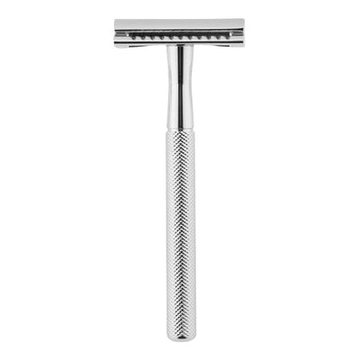 Rasurador de Seguridad Doble Filo con Patrón Diamante - Afeitado Profesional Manual - Image 7