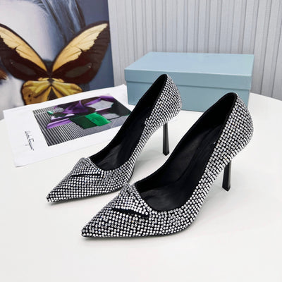 Tacones Altos de Aguja con Cristales para Niñas - Image 7
