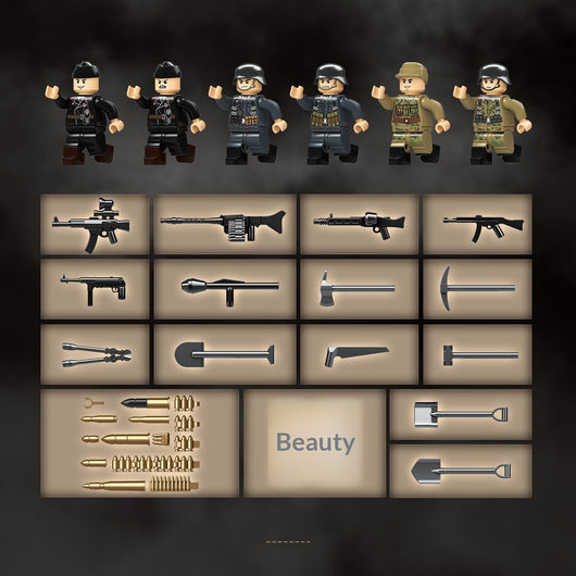 Juego de Construcción Vehículo Blindado Pesado para Niños - Image 10