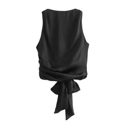 Top Backless de Seda Satinada para Mujer - Image 23