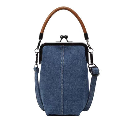 Bolsa Mensajera de Mezclilla Casual para Mujer - Image 11