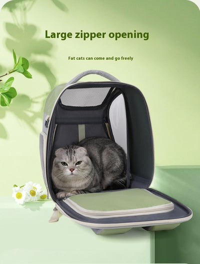 Mochila Transportadora Expandible para Gatos y Mascotas - Image 17