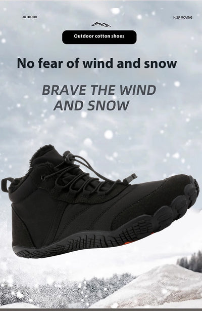 Botas de Invierno para Hombre - Aislamiento Térmico para Montaña y Camping - Image 11