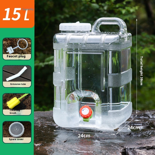 Cubo de Agua Portátil con Grifo para Camping y Viajes - Image 18