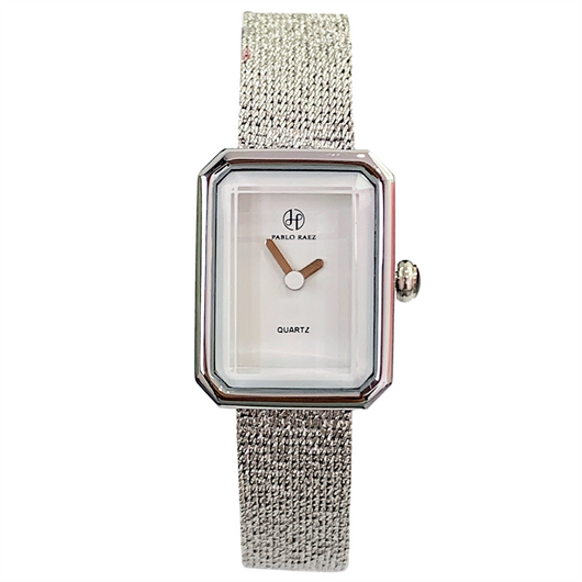 Reloj de Cuarzo con Malla Delicada y Esfera Cuadrada Resistente al Agua - Image 17