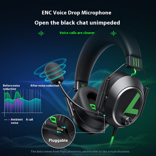 Auriculares Gaming G810 con Control por Cable - Sonido Inmersivo para Jugadores - Image 3
