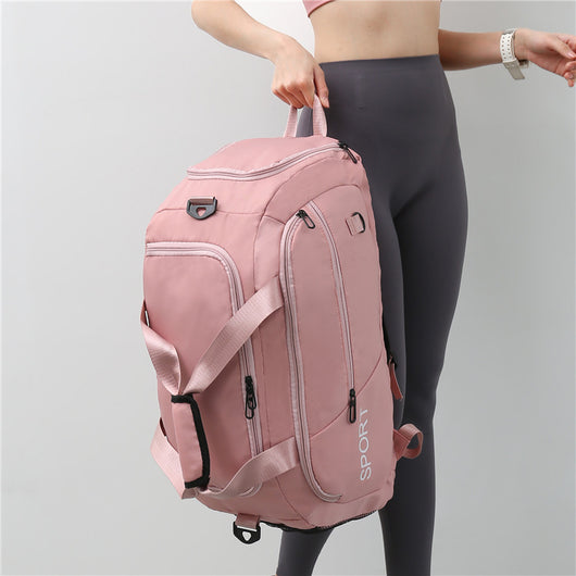 Mochila Deportiva Multifunción con Compartimento para Zapatos - Bolsa de Viaje Impermeable Unisex - Image 4