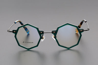 Gafas Retro Ultraligeras de Titanio Puro con Lentes para Miopía - Image 23