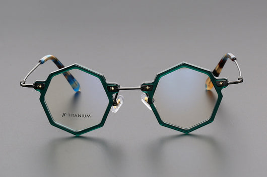 Gafas Retro Ultraligeras de Titanio Puro con Lentes para Miopía - Image 23