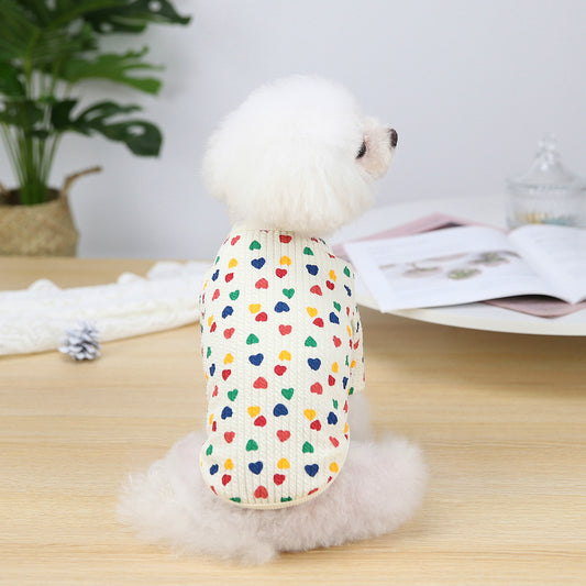 Playera Base Bicolor para Mascotas de Dos Patas - Image 2