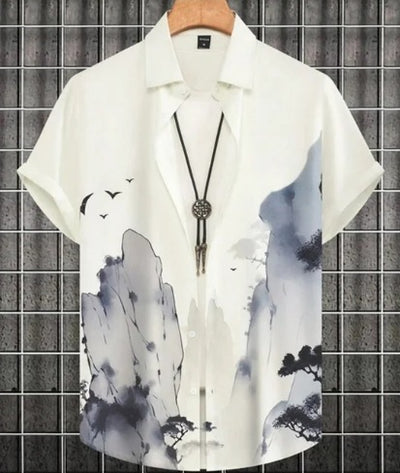 Playera Casual Talla Grande con Estampado Digital 3D - Image 31