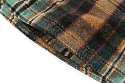 Sudadera Cardigan Cuadros con Capucha Oversize Estilo Europeo - Image 7