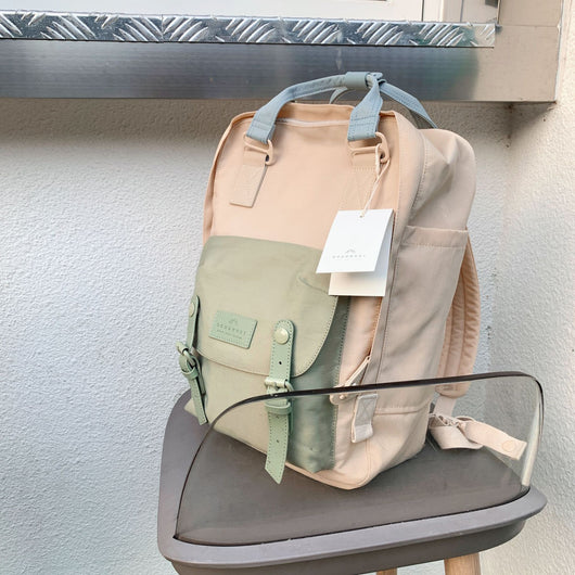 Mochila Escolar Impermeable Nylon - Diseño Clásico Macaron - Image 9