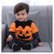 Conjunto Halloween Infantil Murciélago y Calabaza - 4 Piezas