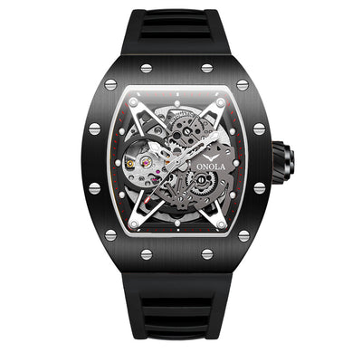 Reloj Deportivo Automático con Banda de Silicona para Hombre - Image 13