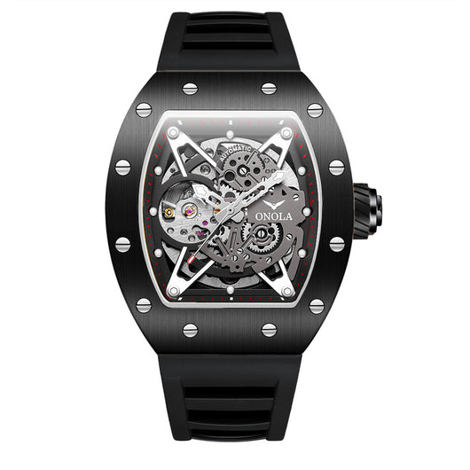 Reloj Deportivo Automático con Banda de Silicona para Hombre - Image 13