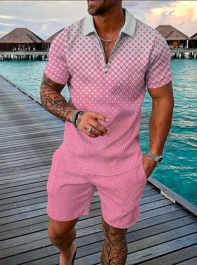 Conjunto Deportivo Polo y Shorts para Hombre - Image 23
