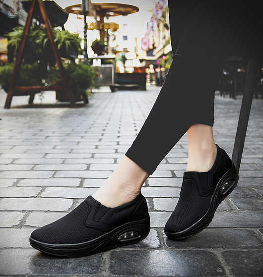 Zapatillas Deportivas Casuales para Mujer Flying Weaving con Suela Suave y Transpirable - Image 16