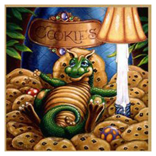 Kit de Pintura de Diamantes 5D - Dragón y Animales Cartoon - Image 9