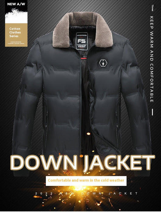 Abrigo de Plumas de Invierno para Hombre - Image 11