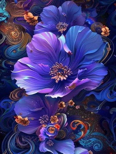 Kit de Pintura con Diamantes: Paisajes de Animales - Image 8