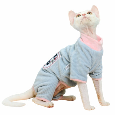 Ropa Térmica Reversible para Gatos sin Pelo - Abrigo Doble Cara Invierno - Image 11