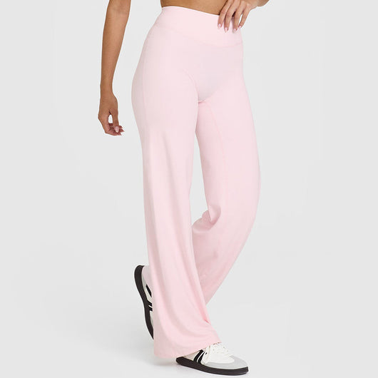 Pantalones Yoga Rectos Moldeadores Cadera Melocotón - Image 3