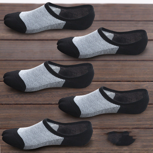Calcetines Invisibles para Hombre de Algodón Puro - Cortos y Transpirables - Image 5