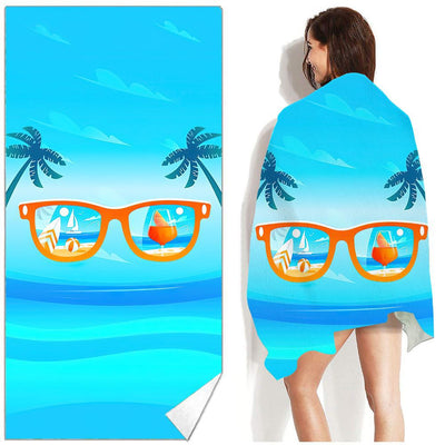 Toalla de Playa Bohemia Estampada - Absorbente y Versátil - Image 18