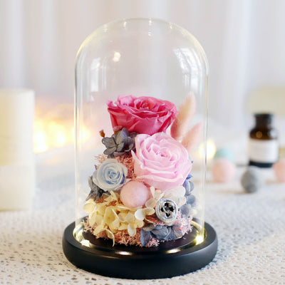 Caja de Regalo Rosa Eterna con Tapa de Cristal - Flor Inmortal para Día de Amor - Image 8