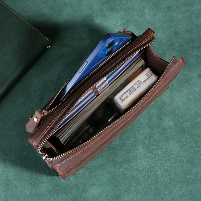 Billetera Móvil de Cuero Premium Capacidad Grande - Image 4